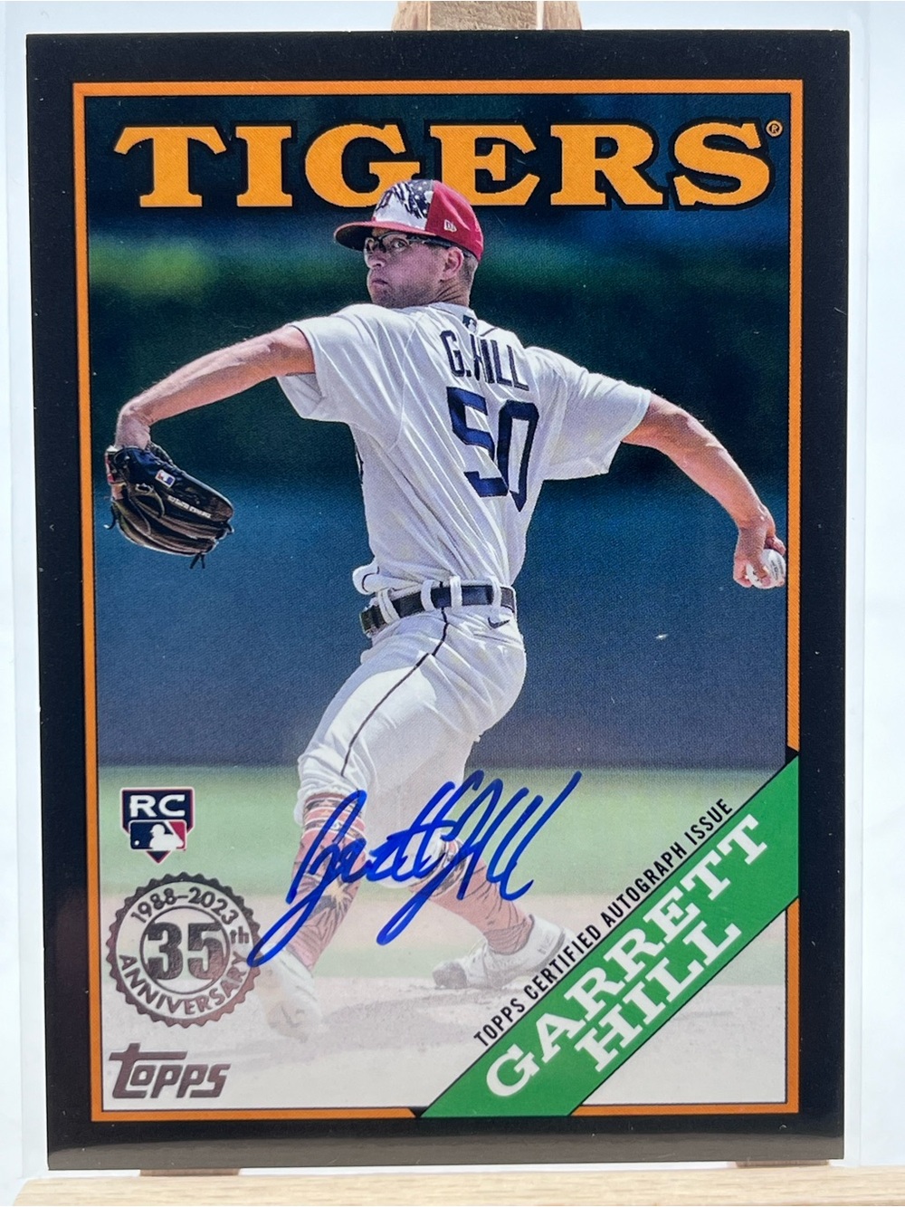 Garrett Hill On-Card Auto RC